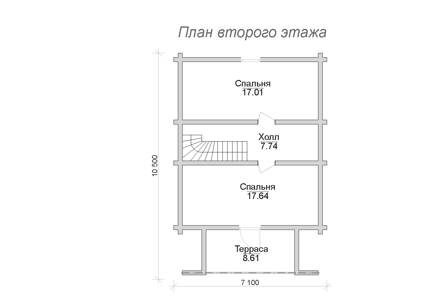 Типовые проекты домов из бруса от 8000 руб. | ПроПроект