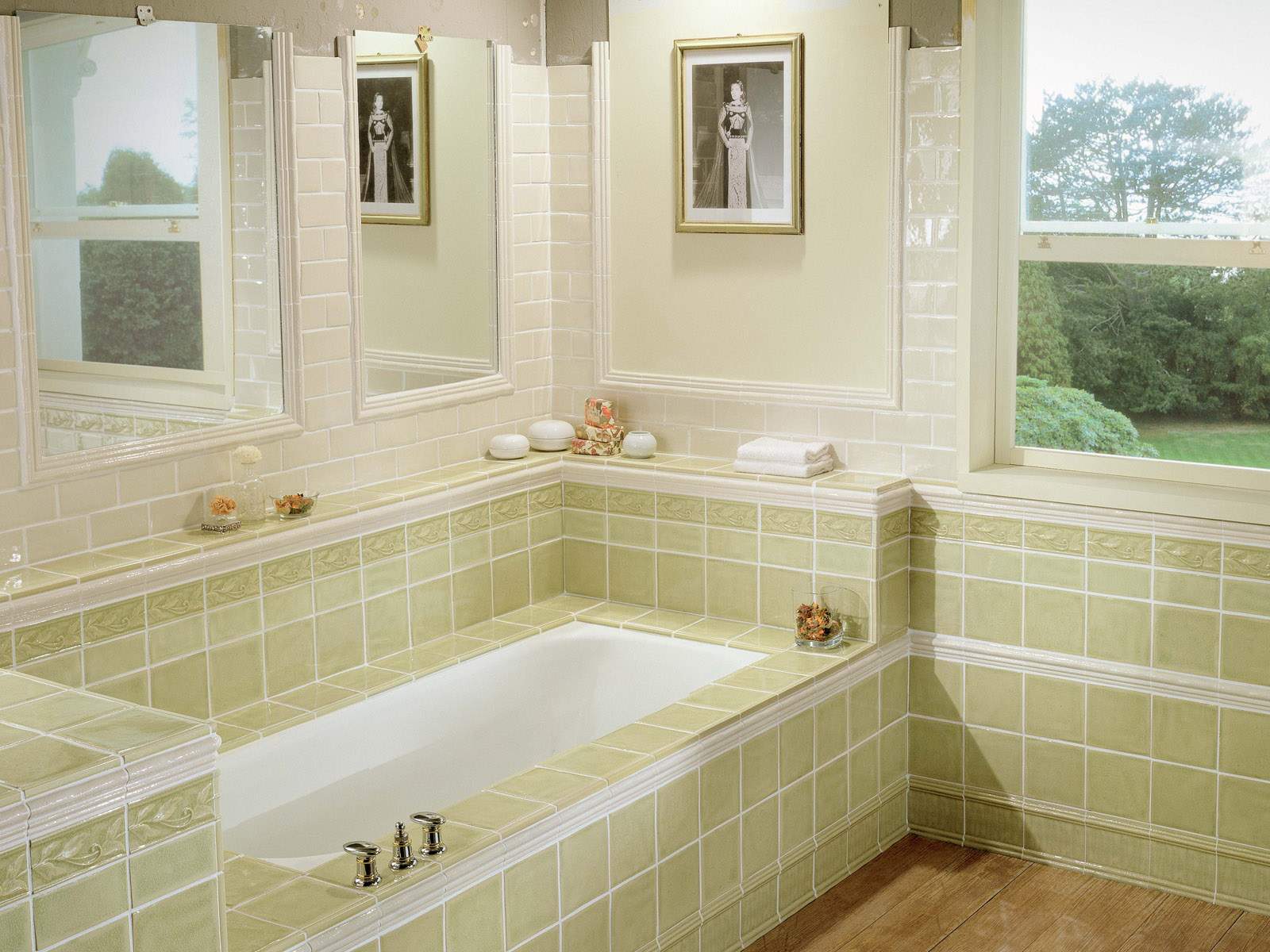 Стили интерьера ванной комнаты деревянного дома